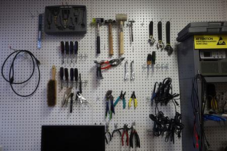Organized Tools Wall